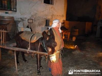 Senderismo Sierra Norte Madrid - Belén Viviente de Buitrago; rutas senderismo cadiz